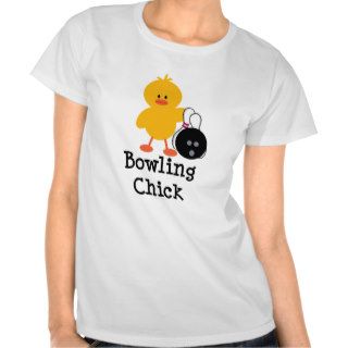 Bowling Chick T shirt