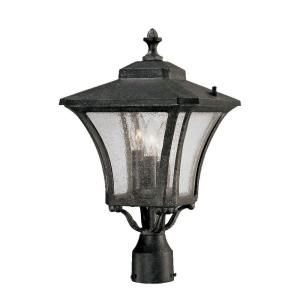 Acclaim Lighting Tuscan Collection 3 Light Outdoor Stone Post Light 6027ST