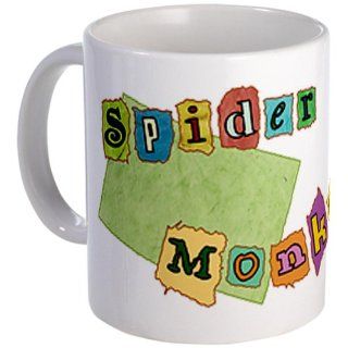  Spider Monkey Mug   Standard Kitchen & Dining