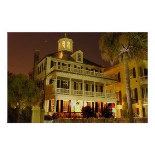 Charleston SC battery house Poster