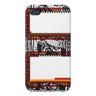 Inca`s font, Letter E iPhone 4 Covers