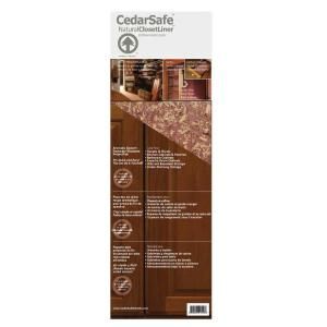 CedarSafe Aromatic Eastern Red Cedar Flake board Closet Liner Panels Project Pak, 21.3 sq. ft. 4051