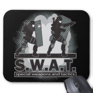 SWAT Team Entrance Mousepads