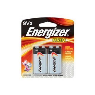 Energizer Max Alkaline 9 Volt Battery 522, 2 Count (Pack of 48) Electronics