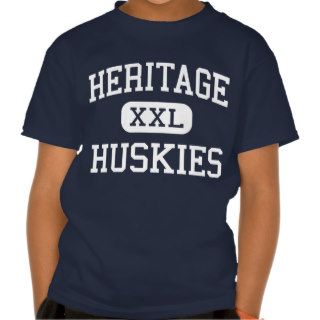 Heritage Huskies Middle Westerville Ohio T Shirt
