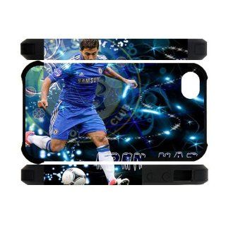 Chelsea Football Club Eden Hazard Iphone 4/4S Slim fit and New Design fishionable 3D Case 01051 04 Cell Phones & Accessories