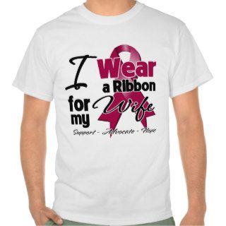 Wife   Multiple Myeloma Ribbon Tshirts