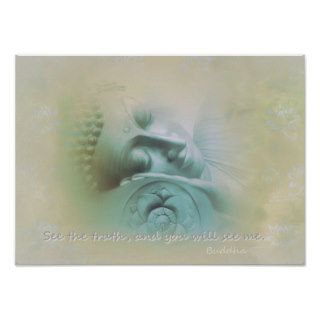 See the truthBuddha Quote Print
