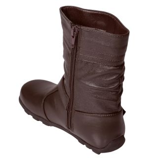 Journee Kids Girl's 'Katie' Slouchy Accent Mid calf Boots Journee Collection Boots