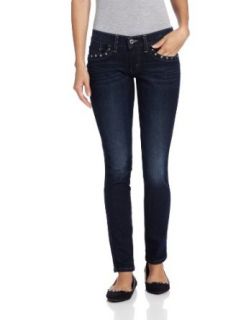 Levi's Women's 524 Skinny Jean with Studs, Fern, 24/0 Medium