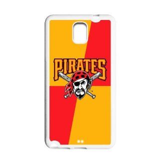 Personalized Case for Samsung Galaxy Note 3 N9000   Custom MLB Pittsburgh Pirates Picture Hard Case LLN3 524 Cell Phones & Accessories