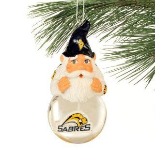 Buffalo Sabres Light Up Gnome Snowglobe Christmas Ornament  Ice Hockey Apparel  Sports & Outdoors
