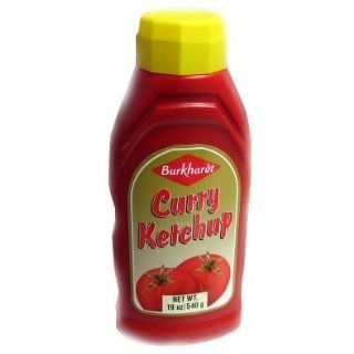 Burkhardt Curry Ketchup (19oz / 540 g)  Grocery & Gourmet Food
