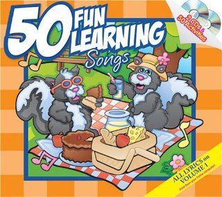 50 Fun Learning Songs 2 CD Set Music