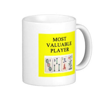 MAHJONG most valuable player Coffee Mugs