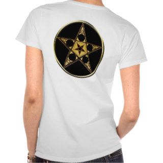 Pentagram With Upside Down Star T Shirts