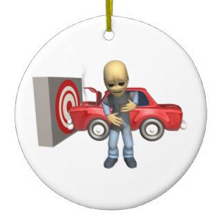 Crash Test Dummy Ornament