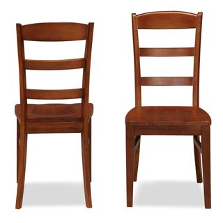 The Aspen Collection Ladder Back Dining Chairs (Set of 2) Dining Chairs