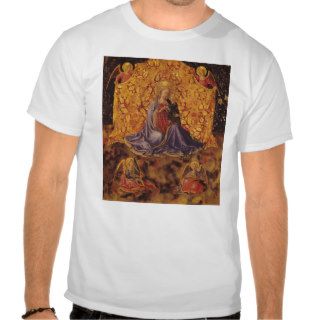 Madonna of Humility with Christ Child and Angels T Shirt