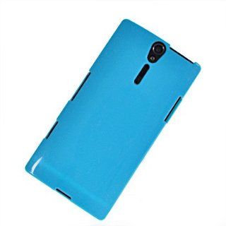 MOONCASE Glitter Soft Gel Tpu Silicone Skin Style Devise Back Case Cover for Sony Xperia S Arc HD Lt26i Lightblue Cell Phones & Accessories