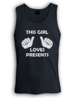 Green Turtle   This Girl Loves Presents Singlet Clothing