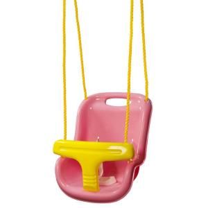 Gorilla Playsets Pink Infant Swing with High Back 04 0032 PK