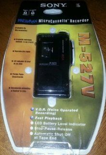 Sony Pressman Micro Cassette Recorder M 527v  Microcassette Recorders   Players & Accessories