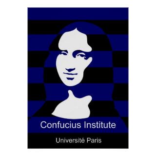 Confucius Institute in Paris, France Poster