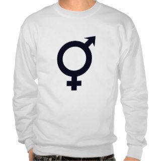 Male and Female Symbol Pullover Sweatshirts