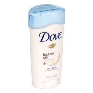 Dove Anti Perspirant & Deodorant Soft Solid Radiant Silk (2.7 Ounces) Health & Personal Care