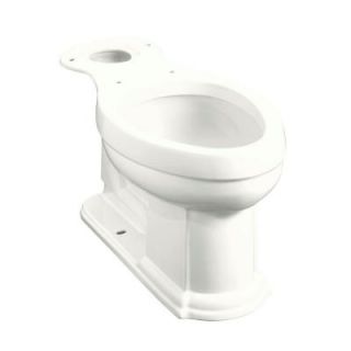KOHLER Devonshire Comfort Height Elongated Toilet Bowl Only in White K 4397 0