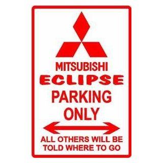 ECLIPSE PARKING sign * street mitsubishi   Decorative Signs