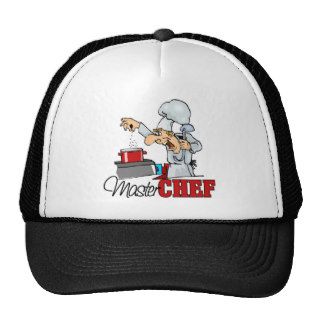 Funny Master Chef Gift Mesh Hat