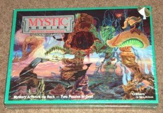"Critters" by Ray L. McGinnis / Mystic Series Two Sided Jigsaw Puzzle, 529 Pieces Toys & Games