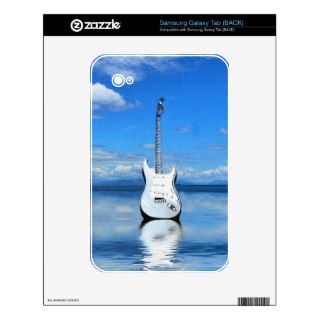 Guitar on Water Case and Sleeve Design Samsung Galaxy Tab Skins