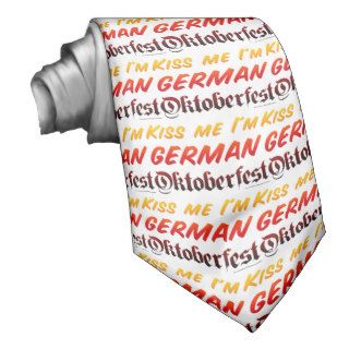 Kiss Me i'm German Neck Wear
