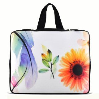 Sunflower 14" 14.4" inch Notebook Laptop Case Sleeve Carrying bag with Hide Handle for Lenovo Y470 Y480/ASUS A43 N46 X84/Samsung 530 Q470 Q460/DELL Inspiron 14R Vostro 1450 XPS 14/HP DV4 ENVY 4 G4/TOSHIBA 800/SONY EG3/ACER/Thinkpad E420 Computer