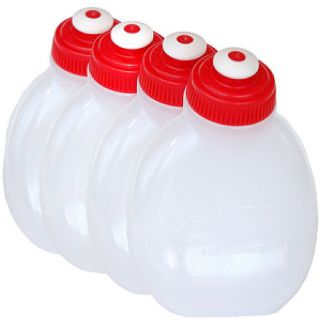FuelBelt 7 Ounce Bottles (4 Pack)   Size 8 Ounces, Clear (873855003911)