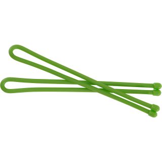 NITE IZE Gear Tie Reusable 12 inch Rubber Twist Ties   2 Pack   Size 12, Lime