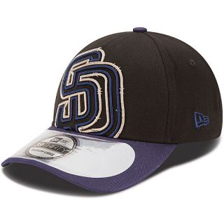 NEW ERA Mens San Diego Padres 39THIRTY Clubhouse Cap   Size S/m, Grey
