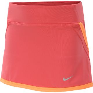 NIKE Girls Power Tennis Skirt   Size Xl, Geranium/orange