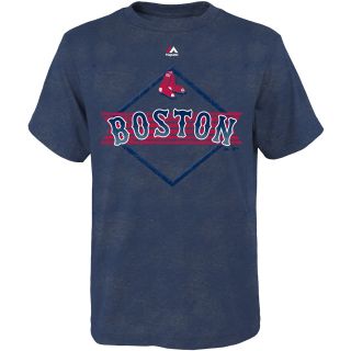 MAJESTIC ATHLETIC Youth Boston Red Sox All For Victory Short Sleeve T Shirt  