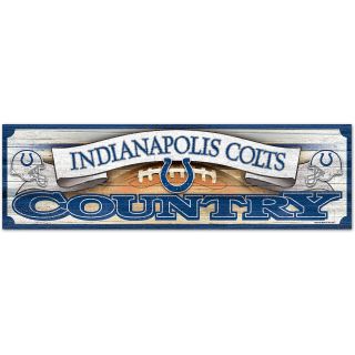 Wincraft Indianapolis Colts Country 9x30 Wooden Sign (50567011)