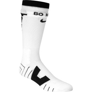 NIKE Mens Vapor Football Crew Socks   Size Large, White/black