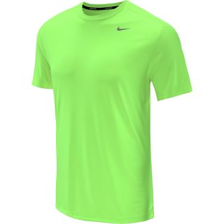 NIKE Mens Relay Short Sleeve Running T Shirt   Size 2xl, Flash Lime