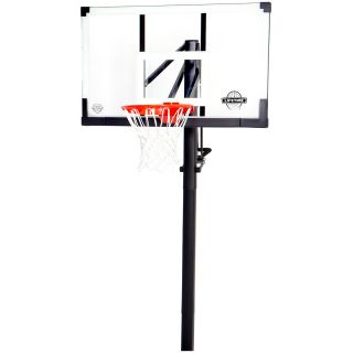 Lifetime 90062 54 Inch Tempered Glass In Ground Basketball System   Sports