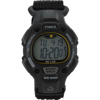 TIMEX Ironman 30 Lap Memory Chrono Watch, Black