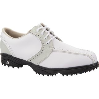 FOOTJOY Womens GreenJoys Golf Shoes   Size 8medium, Black/white