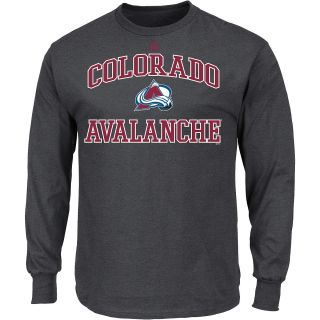 MAJESTIC ATHLETIC Mens Colorado Avalanche Heart And Soul II Long Sleeve T 