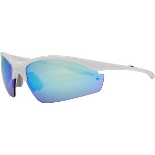 IRONMAN Tough RV Sunglasses, White/blue